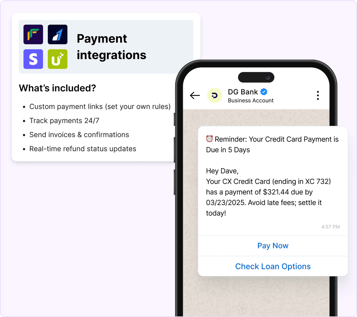 Build a frictionless billing assistance